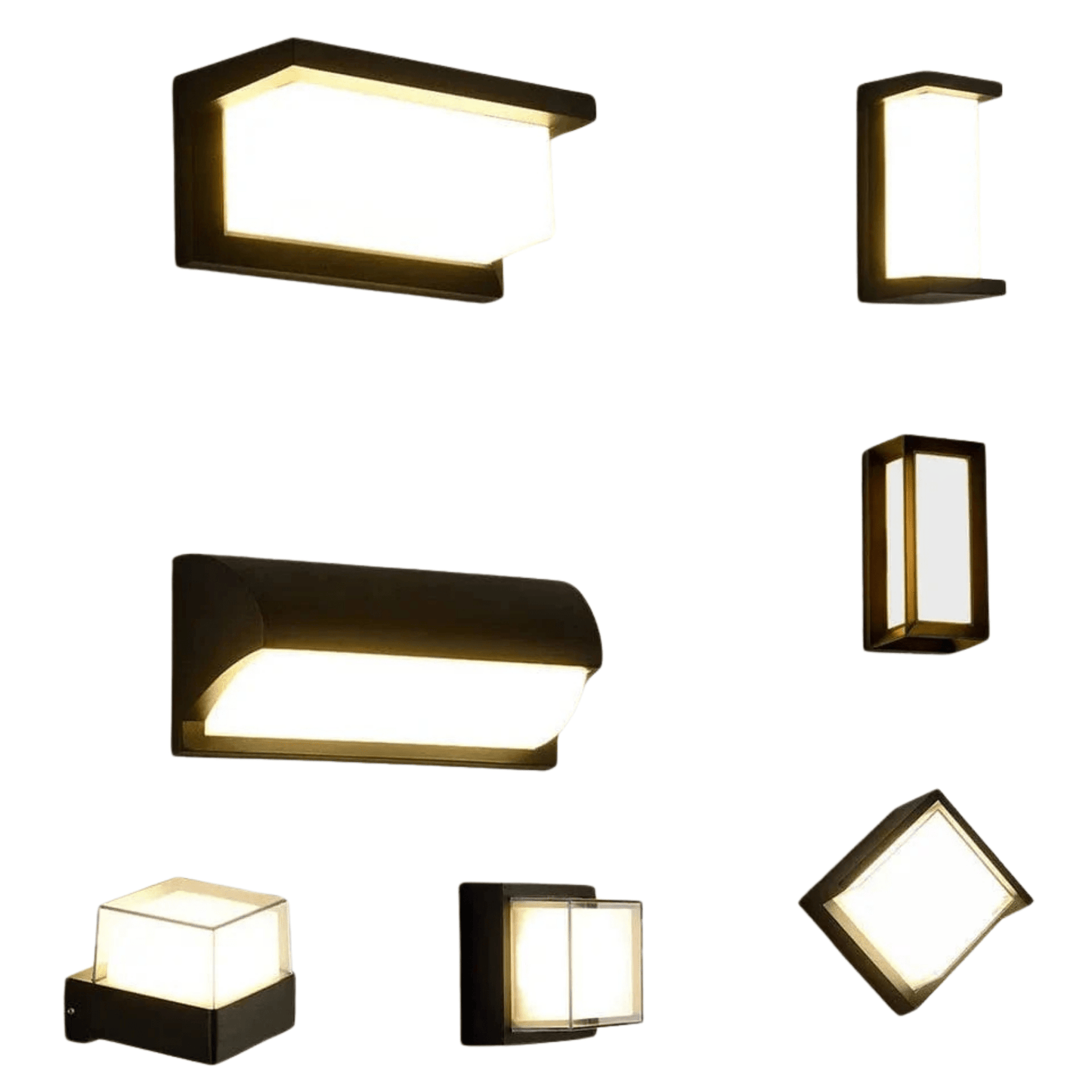 LED Outdoor Wall Light PIR Motion Sensor