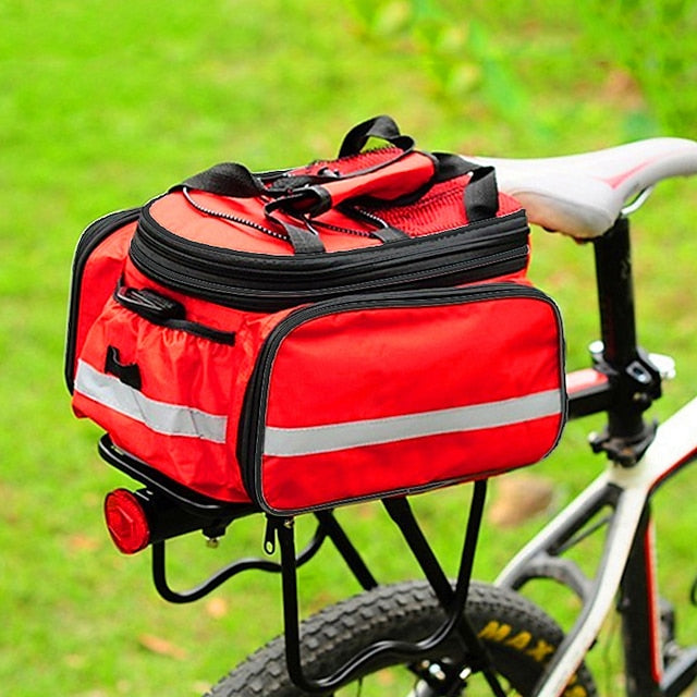 Bike Panniers Bag Bike Rack Bag Large Capacity Waterproof Adjustable