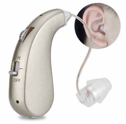 Rechargeable Mini Digital Hearing Aid Listen Sound Amplifier Wireless Ear Aids