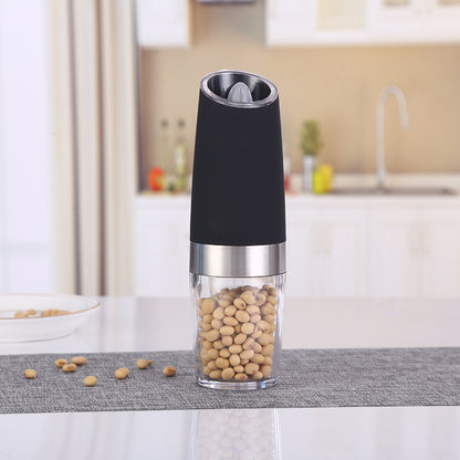 Automatic Electric Gravity Induction Salt and Pepper Grinder