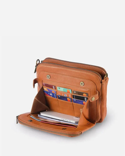Authentic Leather Cross Body Purse