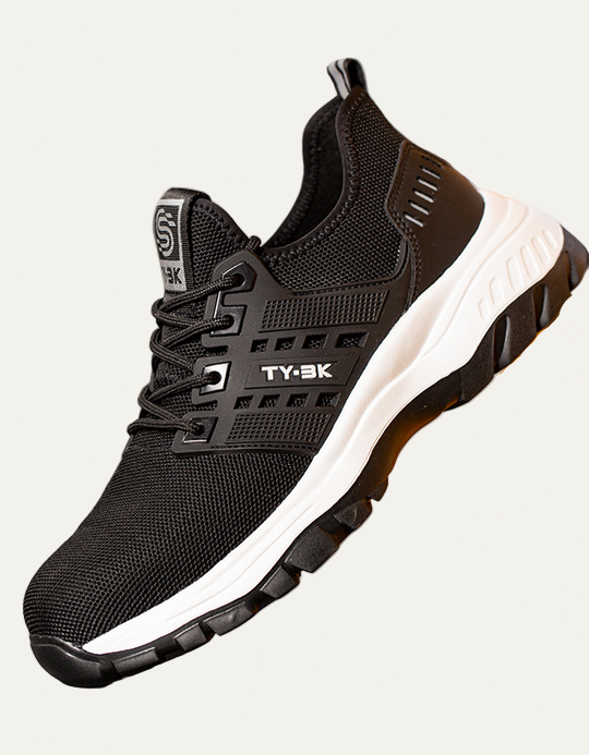 Breathable Men's Steel Toe Work Shoes