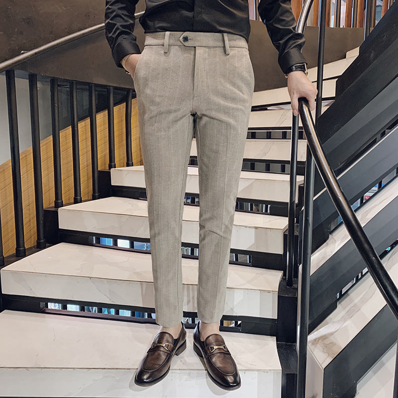 Lawson | Men's Slim Fit Patterned Dress Pants
