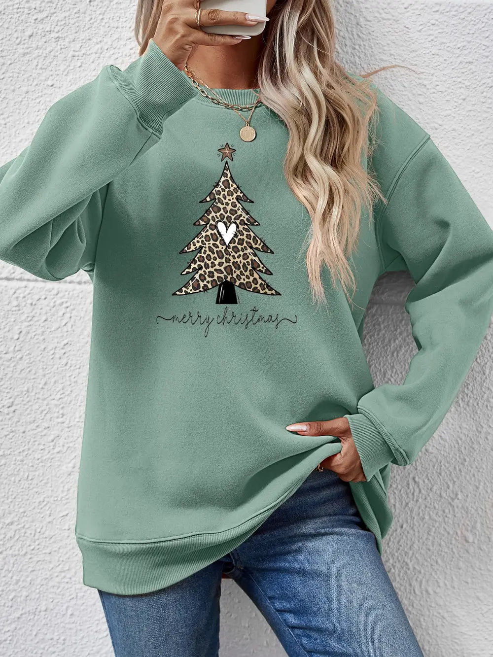 Colorful Christmas Graphic Tee Shirt