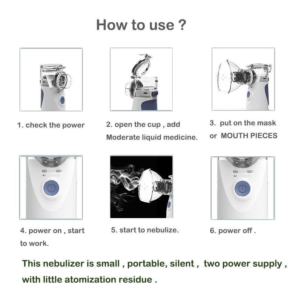 Portable Mini Handheld Nebulizer Machine