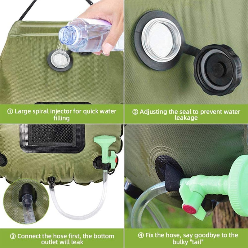 Camping Shower Bag
