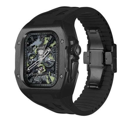 Slim Metal Cover & Flexible Rubber Strap for AW Ultra