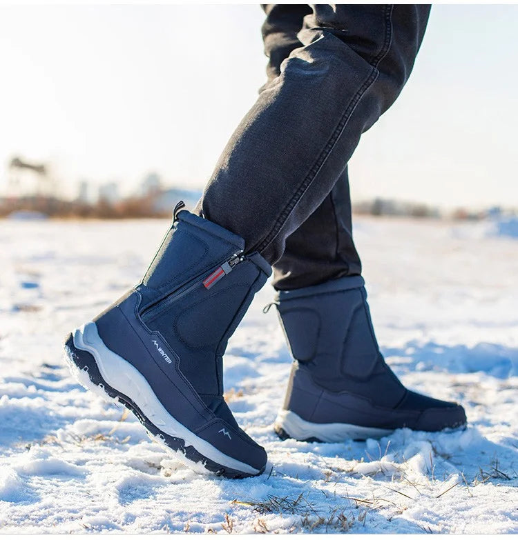 Waterproof Insulated Snow Boots for Men and Women