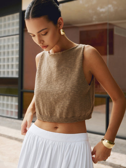 Delilah | Cropped Festival Outfit Tank Top