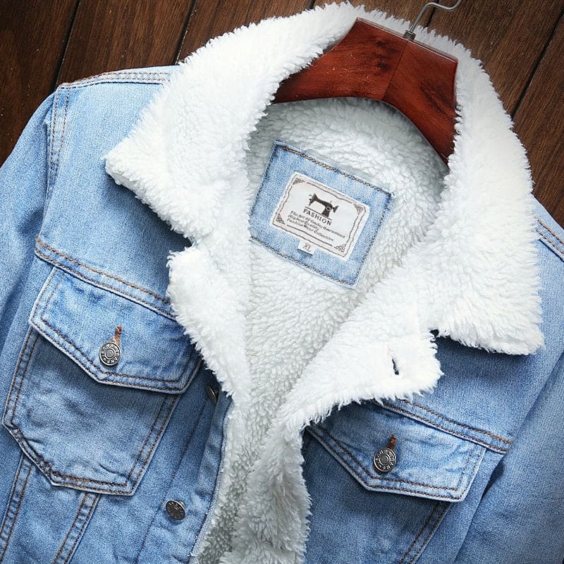 Blue Cold Weather Parka Jacket