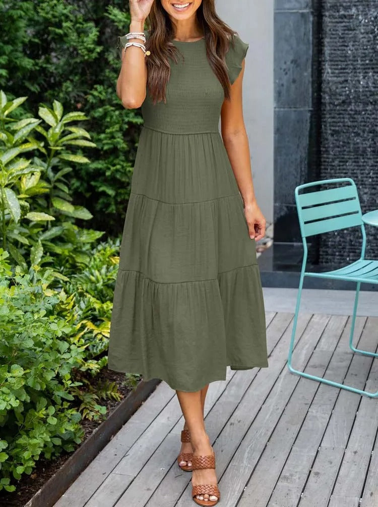 Beautiful Flowy Long Sleeve Dress