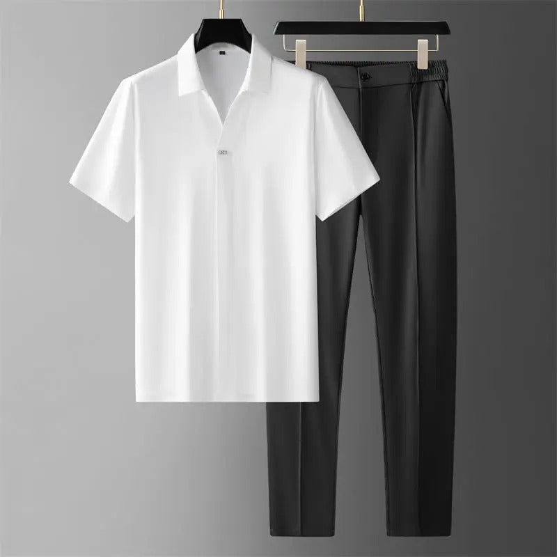 Relaxed Fit Shorts and Lightweight Tee Set