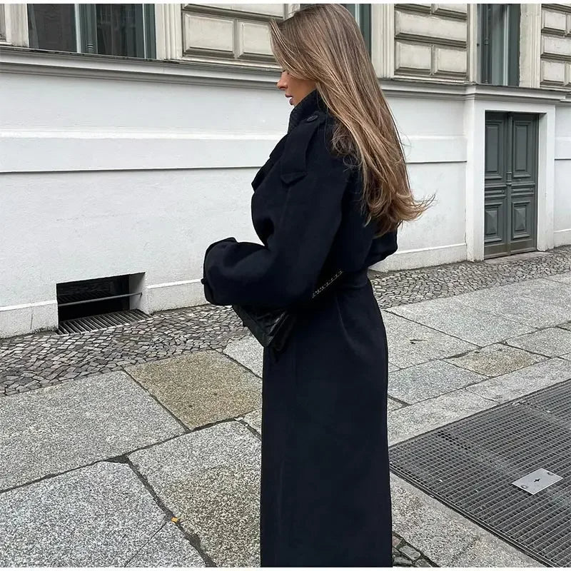 Classic Women's Waterproof Trench Coat