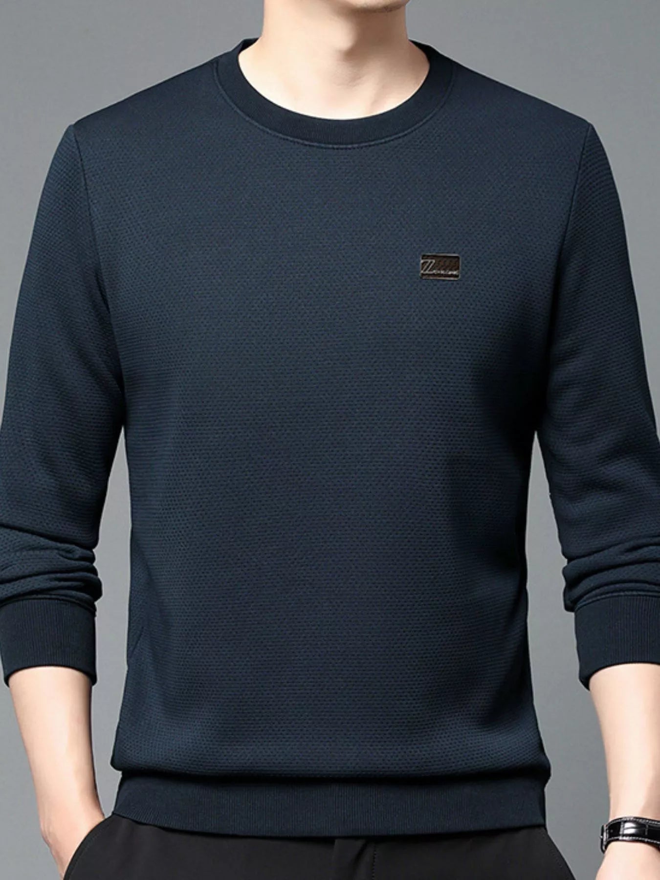 Large Loose Fit Casual Long Sleeve T Shirt