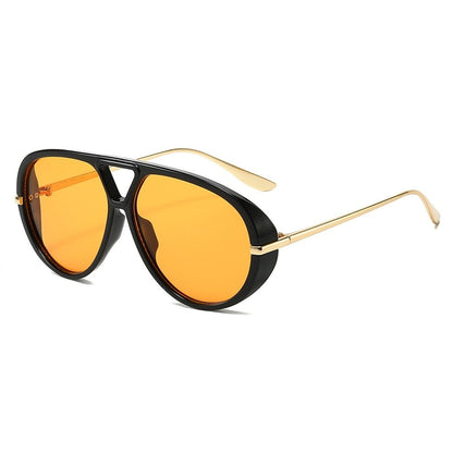Women's Retro Acetate Frame Sunglasses