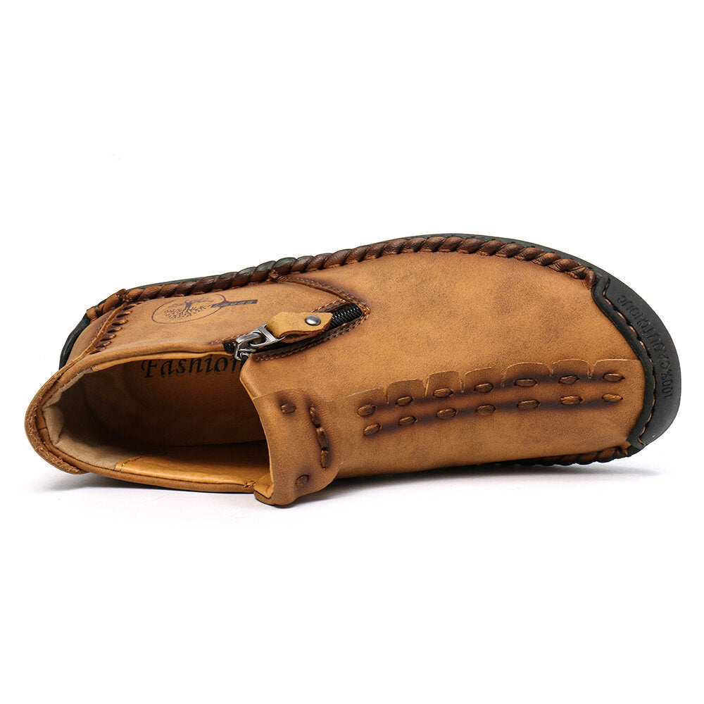 Men's Barefoot Shoes Handmade Slip Resistant Ankle Boots