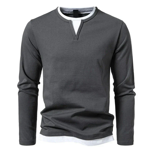 Casual Long Sleeve Diego Shirt - OutfitLondon