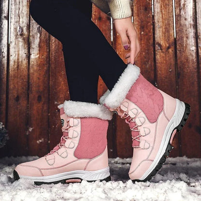 Warm Waterproof Women's Winter Boots
