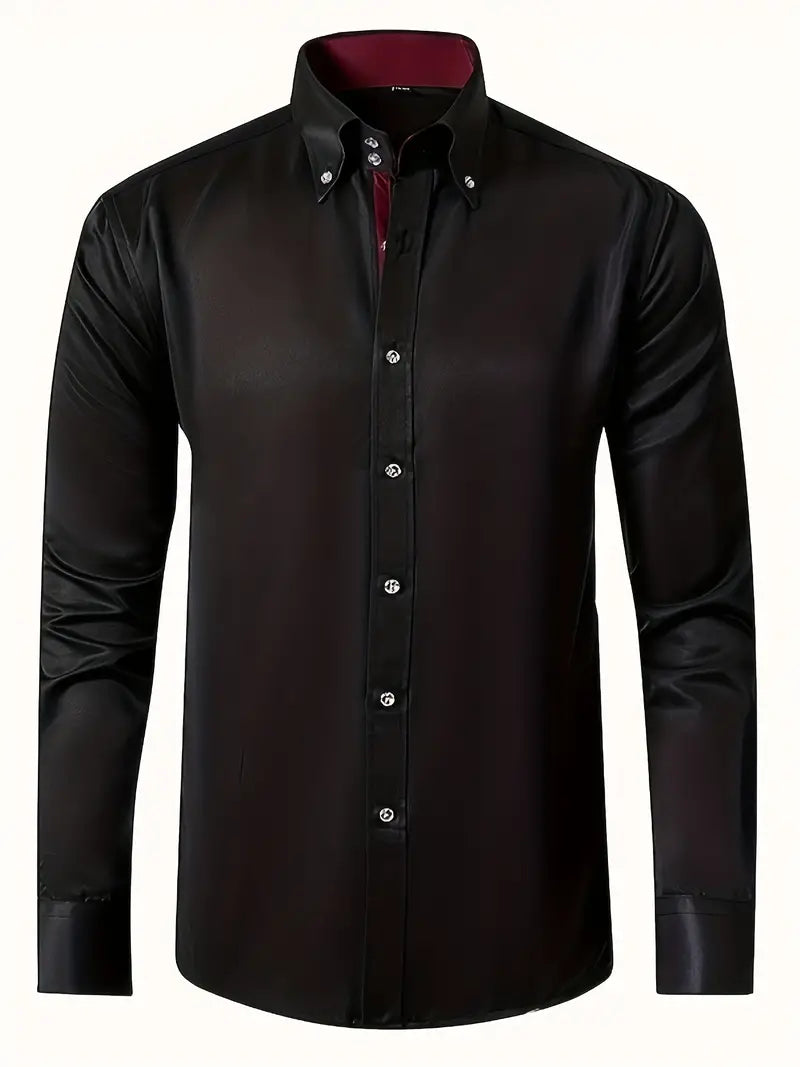 Traditional Formal Men's Button Down Shirt