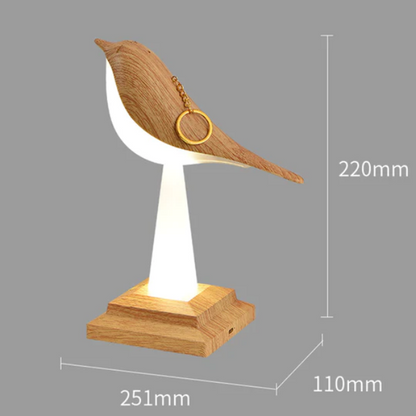Aromatherapy Magpie Table Lamp - Dimmable Touch Rechargeable RGB Night Light