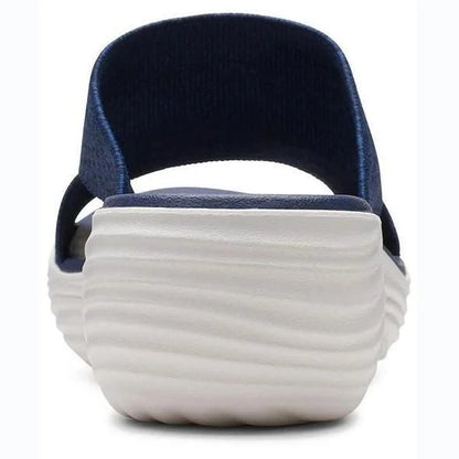 2023 Upgraded - Stretch Orthotic Slide Sandals, Knitted Sports Corrective Sandals