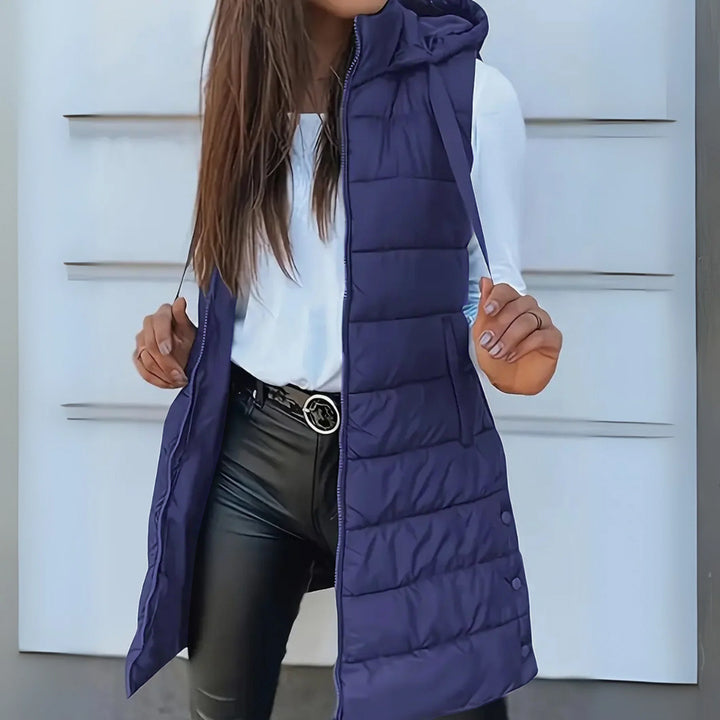 Warm Water Resistant Puffer Vest Jacket