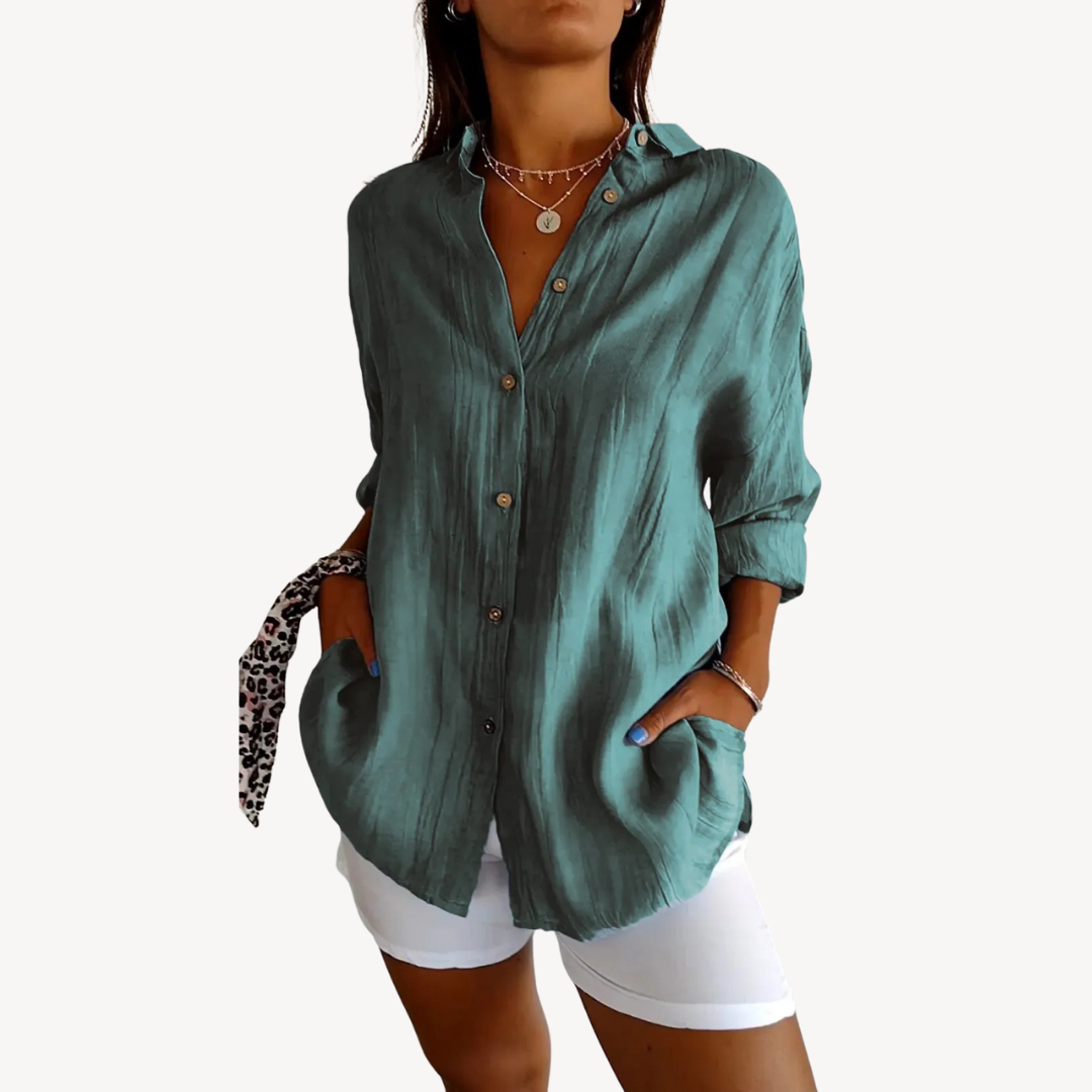 Classic Ladies Breathable Casual Shirt