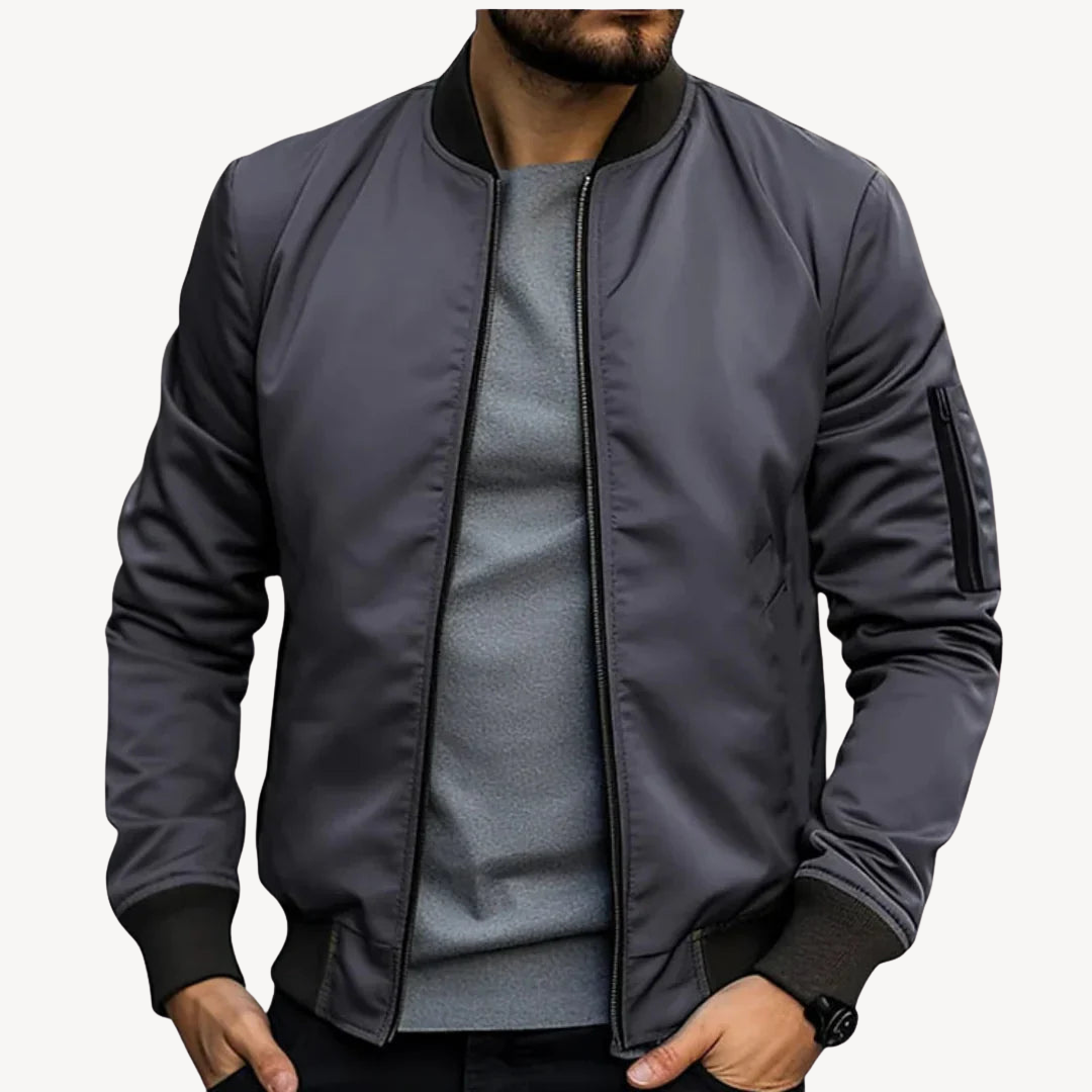 Slim Water Resistant Mens Jacket