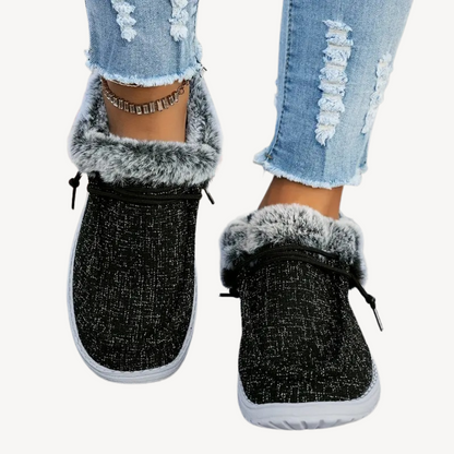 Comfortable Slip On Fuzzy Boots