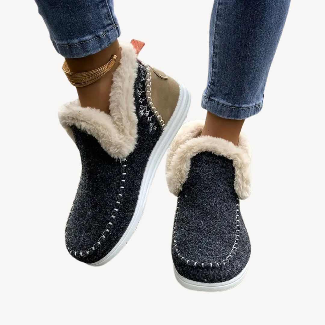 Warm Comfortable Slip-On Shoes for Women