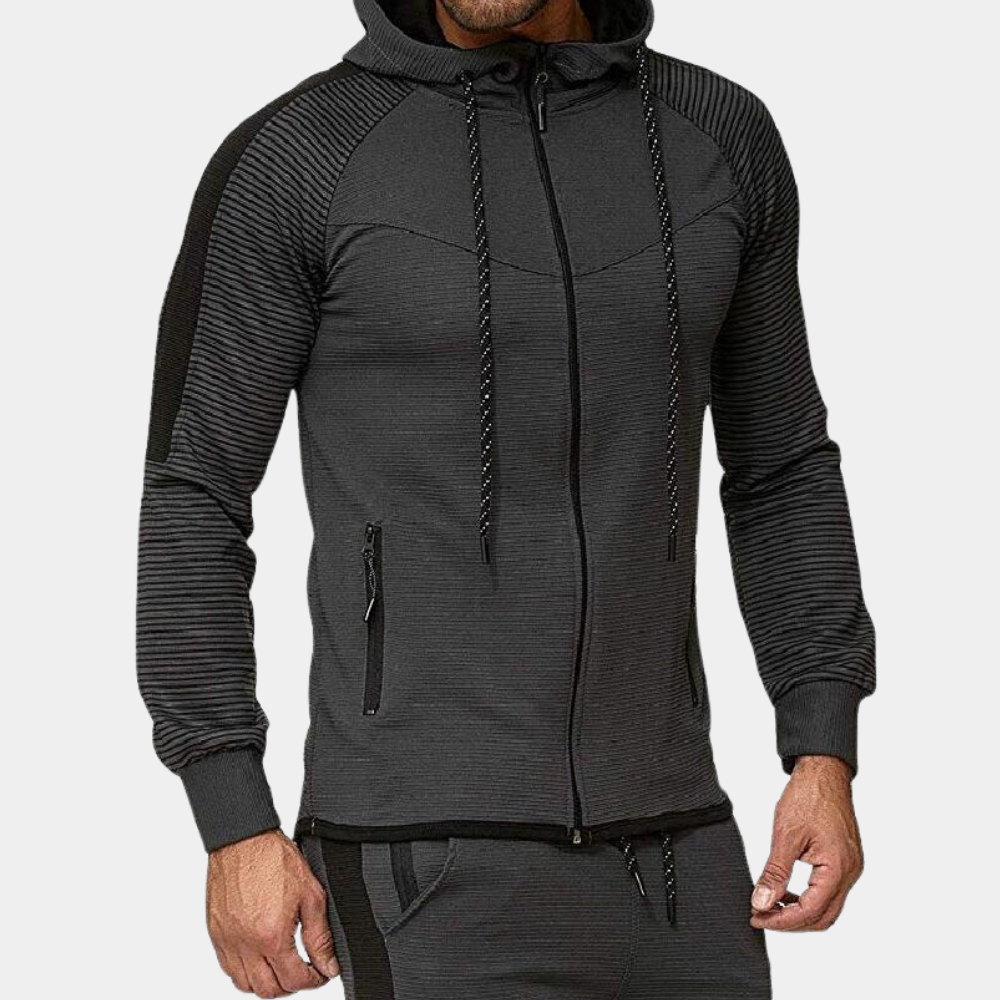 Trendy Waterproof Men's Hoodie Jacket