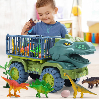 Fun Dino Action Figure Vehicle Set - OutfitLondon