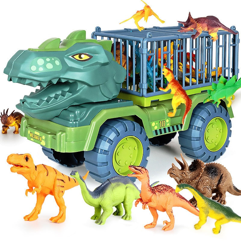 Fun Dino Action Figure Vehicle Set