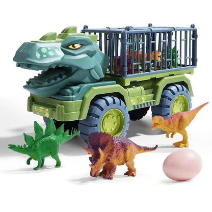 Fun Dino Action Figure Vehicle Set