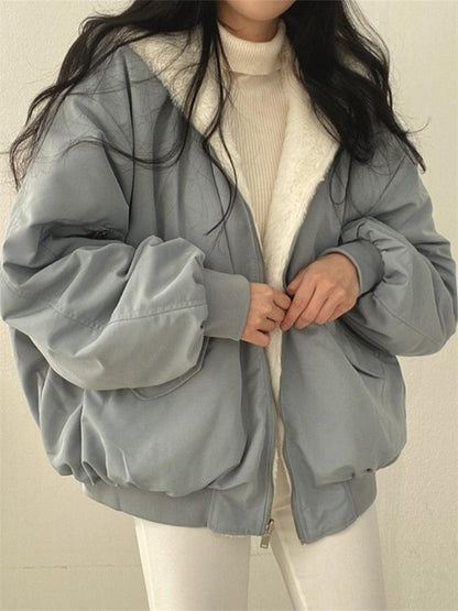 Women's Loose Fit Coat Jacket