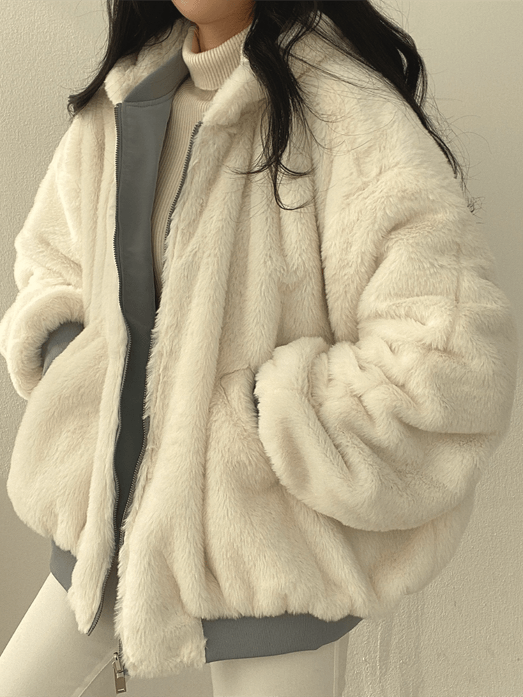 Women's Loose Fit Coat Jacket