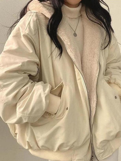 Women's Loose Fit Coat Jacket