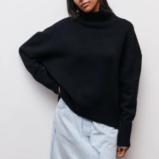 Warm Big Fuzzy Knit Sweater