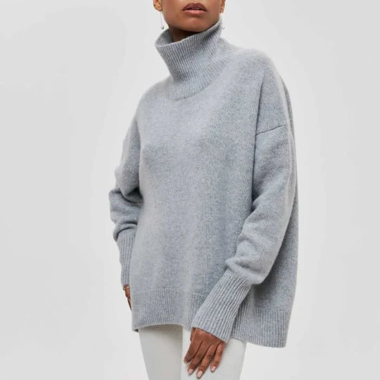 Warm Big Fuzzy Knit Sweater