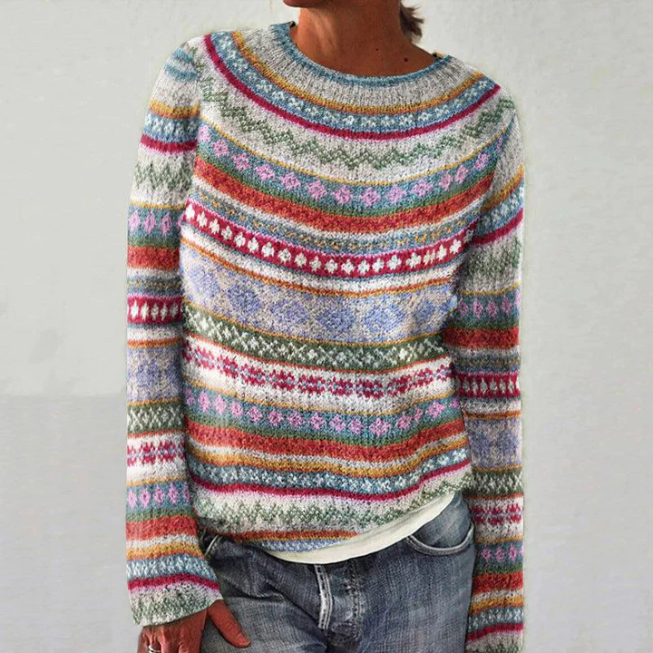 Cozy Women's Soft Winter Knit Sweater - OutfitLondon
