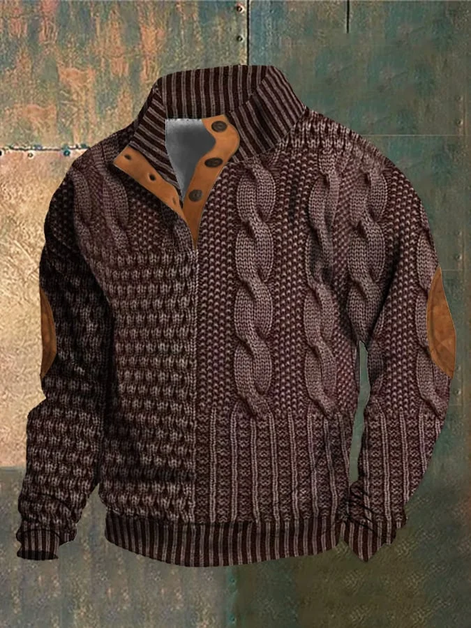 Classic Men's Cashmere Crew Sweater - OutfitLondon