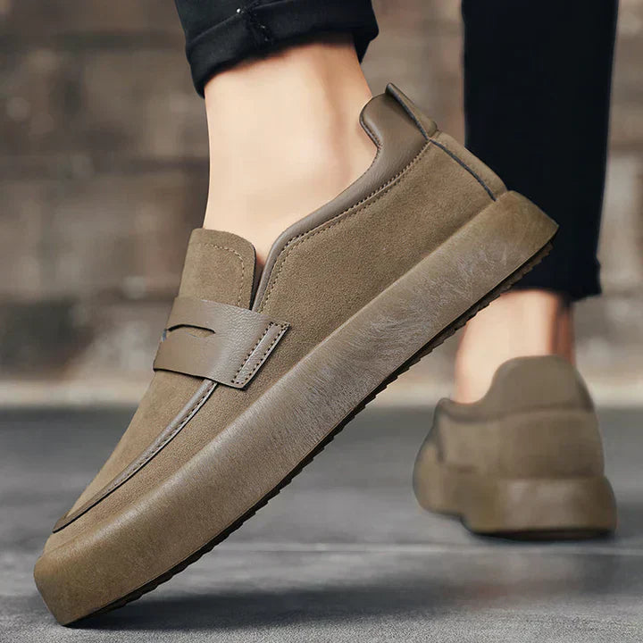 Luxurious Men's Slip On Suede Shoes