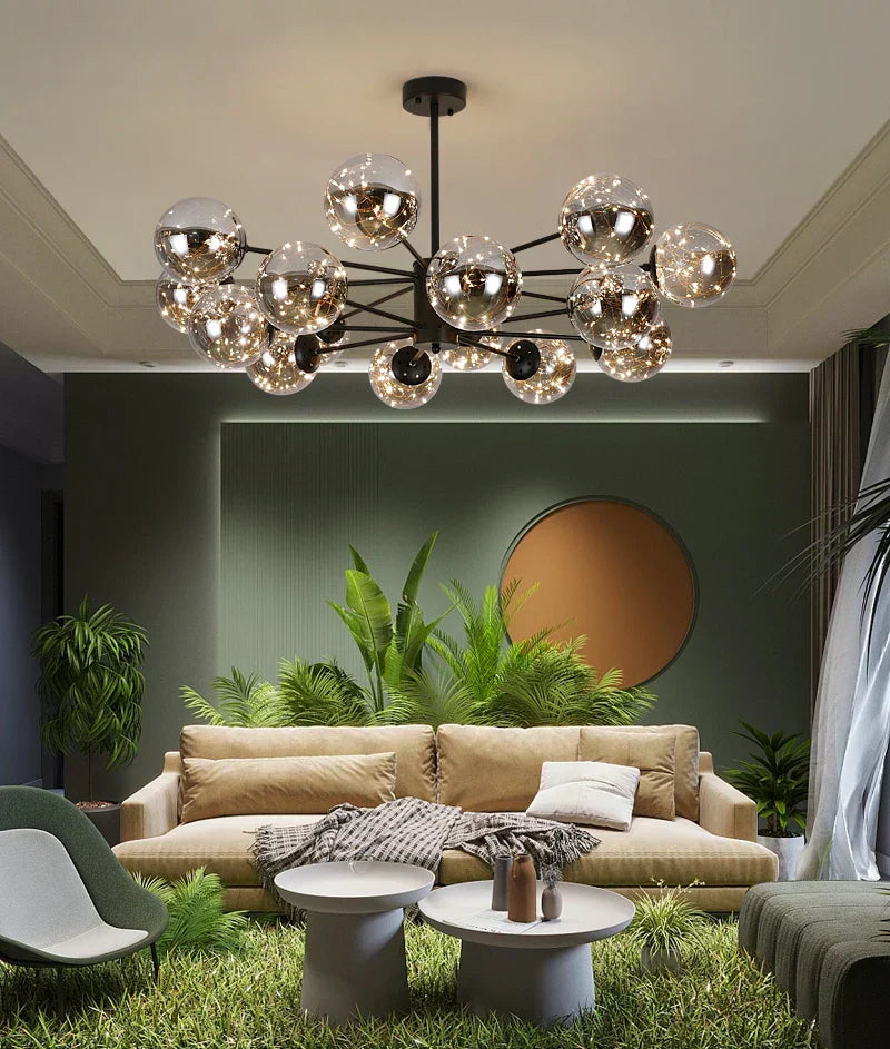 Luxury Crystal Hanging Light Chandelier Fixture