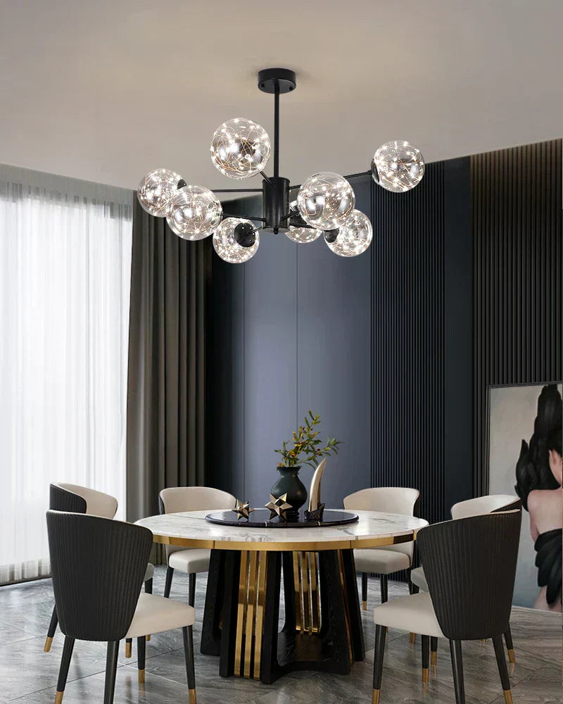 Luxury Crystal Hanging Light Chandelier Fixture