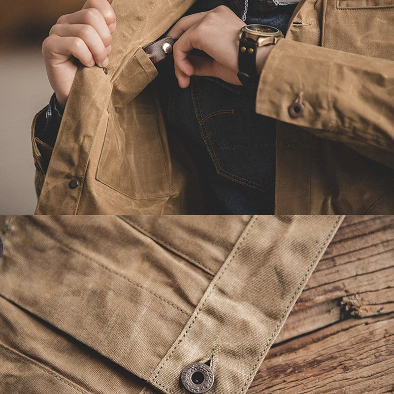 Classic Leather Mens Jacket