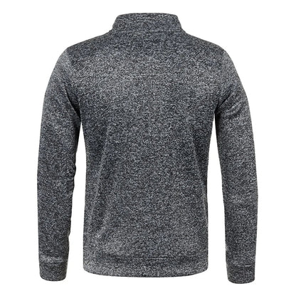 Warm Fleece Half Zip Mens Sweatshirt