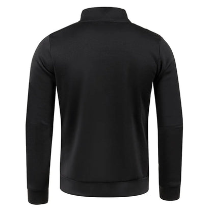 Warm Fleece Half Zip Mens Sweatshirt