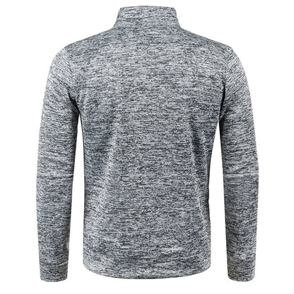 Warm Fleece Half Zip Mens Sweatshirt