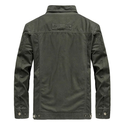 Rugged Outdoor Cargo Jacket For Men