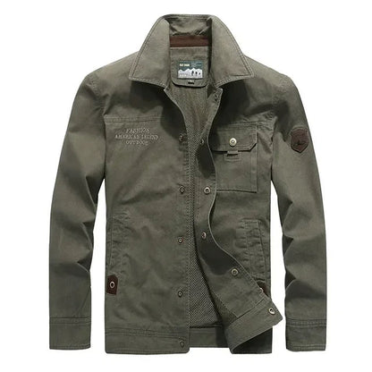 Rugged Outdoor Cargo Jacket For Men